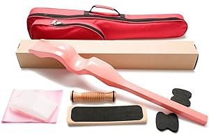 FM2018XSL Camilla de Pie Ballet de Arco de Madera, Ballet Foot Stretcher,8 Piezas Estiramiento de Pie Ballet para Ballet/Gimnasia/Danza/Yoga