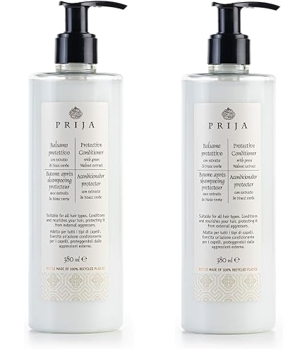 Conditionneur Capillaire PRIJA NATURAL à L'extrait De Noix - Vegan - Neuf Sous Emballage