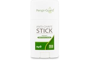 Perspi-Guard Anti Chafe Stick - Soothing Anti Chafe Balm with Aloe Vera for Sweat Rash - Anti-Chafing Chub Rub Stick for Running, Cycling - 50 g