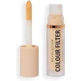 Revolution Colour Filter Correcting Concealer, Modulable High Coverage Color Concealer with Smooth and Long Lasting Matte Fin