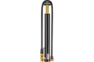 Lezyne Micro Floor Drive HV pompa podłogowa, czarny/Hi Gloss, 300 mm