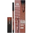 Swiss Beauty Line & Fine Lip Duo with Lip Liner & HD Matte Lipstick |Matte Finish |Long-Lasting | Non-Drying | 3.2gm