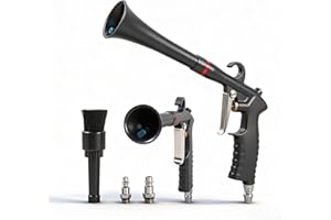 NORDLYKT Car Cleaning Gun Detailing Interior Dryer Air Blow Gun, High Pressure Blower Gun, Car Detailing Kit Interior Cleaner, Car Detailing Tools for Car Quickly Blasts Dirt and Dust Works with Air