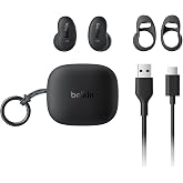 Belkin SoundForm Anywhere Kablosuz Kulak İ&ccedil;i Kulaklık, Hafif, Uzun S&uuml;reli Konfor Sunan Bluetooth Kulaklıklar, iPhone, iPad, T