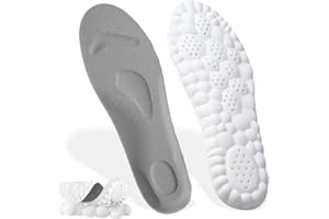KWKPR Solette in Memory Foam con Supporto per l'Arco Plantare, Inserti per Scarpe da Ginnastica, Traspiranti e Ammortizzanti, Comode per Ammortizzazione (39-40)