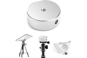 EDUP HOME Starlink Mini Mount Adapter - Aluminum Alloy Tripod Adapter for Starlink Mini 1/4" - 20 Thread Allows Tripod, Mounting Clamp or Other Mounts