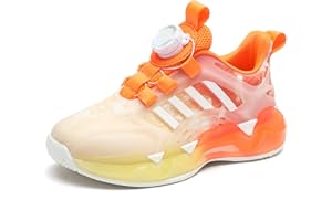 ACosySch Chaussures de Sport à Boucle pivotante pour Enfants et Adolescents, Chaussures de randonnée, Chaussures de Course, Chaussures de Basket-Ball, Chaussures Junior 27-39