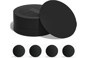 SANPOPO 30pcs NFC Tags NTAG215 NFC Cards Round NFC Tag Schwarz 504 Byte NFC 215 Wiederbeschreibbar NFC Card Black NFC Tag Card NFC Tag für iphone Works Perfectly with Tagmo andNintendo Amiibos