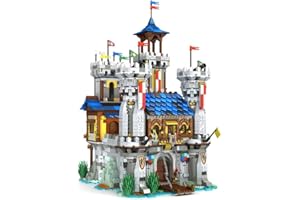 XTrador Ritterburg Reobrix 66006 Klemmbausteine Mittelalter Burg aufklappbar 2722 Teile