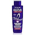 L'Oreal Paris Shampoo antieffetto color viola arancione, per capelli colorati, biondi, decolorati o grigi, Elvive Color Vive