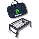 pratikoutdoor Ateş &Uuml;st&uuml; Katlanır Izgara Baklava Dilimli Ve 3 Farklı Boy (Orta Boy)