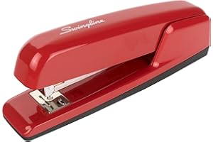 Swingline Heftgerät, 747 Tischheftgerät, 25 Blatt Kapazität, langlebiges Metallheftgerät für Schreibtisch, Rio Rot (74736)