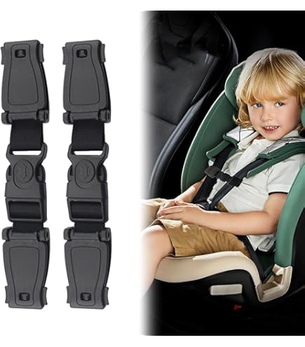 2 Fibbie Sicurezza Per Seggiolino Auto Bambino - Anti Apertura - Foto 3