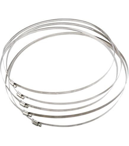 Lot De 10 Colliers De Serrage En Forme De U De 50 Mm En Acier