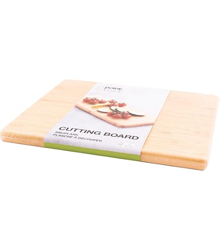 Planche à Découper En Bambou écologique - Bambuswald - Taille S à XL Avec égouttoir | Idéale Pour Viande, Légumes, Fromage | 100% Durable