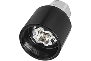 SQLJYU Adaptateur de Verrouillage de Jante, Douille Antivol pour VW - Retirez Facilement les Écrous de Roue de Votre Voiture, Générique Original 542