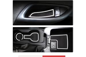 LFOTPP Astra K maty gumowe, maty antypoślizgowe, do uchwytów na napoje, konsoli środkowej, podłokietników, szczelin, drzwi, 10 sztuk