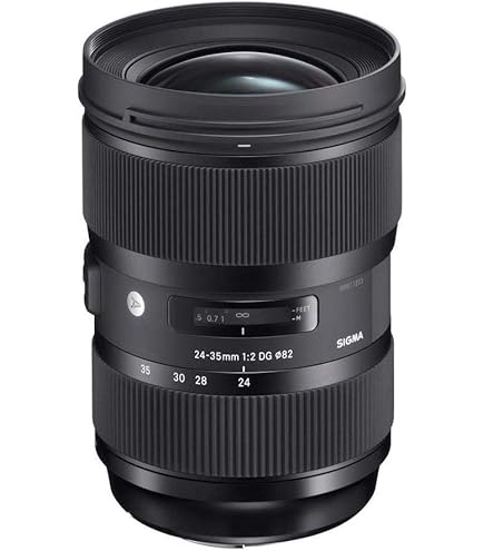 Sigma Obiettivo 24-35 mm-F/2 DG HSM -AF, Attacco Canon AF, Nero