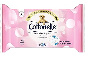 Cottonelle Feucht, Sensitiv Pflegend, 44 Stück