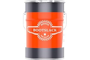 BEKATEQ Bootslack Weiß 2,5 Liter I Klarlack für Holz innen & außen I Parkettlack, Treppenlack, Schiffslack, Yachtlack I Hochbelastbar, wetterbeständig, süß- und seewasserfest LS-100