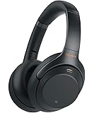 Sony WH-1000XM3 kabellose Bluetooth Noise Cancelling Kopfhörer (30h Akku, Touch Sensor, Headphones Connect App, Schnellladefunktion, Amazon Alexa, wireless) Schwarz