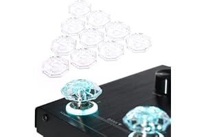 Hotone Karat Cap Transparent Cover for Foot Switch Switch Protector Upper Pedal Button - Pack of 10