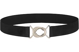 Syuer Damen Stretchy Skinny Taillengürtel Einfacher Stil Elastischer Gürtel für Jeanskleider