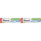 Signal Antiavity Protection Toothpaste with Fluoride and Calcium 100 ml (Pack of 2)