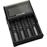 NITECORE Dijital D4 şarj cihazı, siyah, tek boy