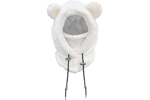 crazy bean Cappello Invernale Bambino Cappello Morbido e Caldo in Peluche Passamontagna Cappello Inverno Cappuccio Berretti Invernale Caldo per Bambini da 3 a 8 Anni