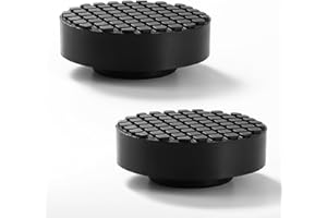 Lyeteung 2 Stücke Wagenheber Gummiauflage 65mm, Universal Gummi Auflage Jack Pads, Wagenheberauflage Gummi, für Wagenheber und Hebebühnen