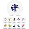 HONYOU Freestyle Sensor Stickers Sets & Libre 3 Sensor Covers Waterproof Adhesive Patches CGM Tape Clear Bandage with Sticker, Hypoallergenic Latex-Free 14 Days Long Stay,Total 40Pack
