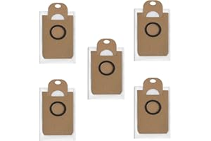 GYing pour Ultenic T10 Robot aspirateur Non-tactile Sacs à poussière jetables* 5,4.3L Grande capacité jusqu'à 60 jours poussière collectée