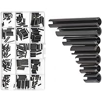 360 Perno A Molla In Acciaio 65Mn - Assortimento Misure M1.5 A M10 Per Riparazioni Meccaniche, Auto E Fai Da Te - Foto 2