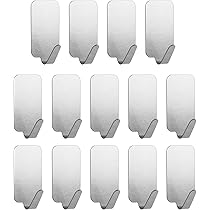 2 Ganci Adesivi A Ventosa Flintronic - Per Bagno, Cucina, Ufficio, Nero, Senza Fori - Foto 2