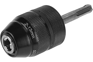 WAL FRONT Portabrocas sin llave profesional 1/2-20UNF de 13 mm con herramienta de hardware adaptador SDS para Tornos y Martillo Eléctrico