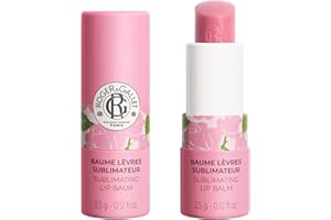 Roger&Gallet – Baume Lèvres Sublimateur Rose – Soin Nourrissant & Brillant Naturel – Saveur Figue Gourmande – 98% Naturel – Vegan – Fabriqué en France – 3,5g