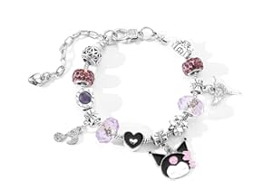 HQRKOTM 1 Pièces Kuromi Bracelet, Kuromi Bracelet à Breloques, Sanrio Pour FêTe Habillage Accessoire