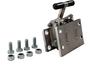 Heck-Pack Absenkvorrichtung, Abkippvorrichtung für Heckträger, Wildträger, komplett aus Edelstahl gefertigt