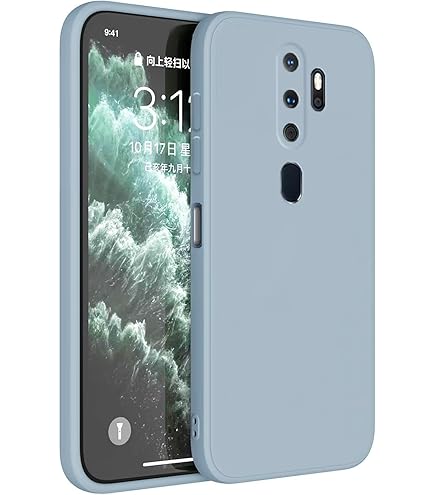 Coque Avec Cordon Pour Oppo A5 2020 - Support Annulaire Pailleté - TPU Souple - Lanière Réglable 66cm - Bleu