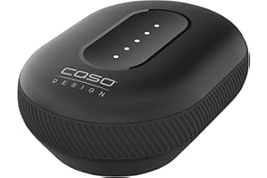 ‎CASO CASO Click & Power - Single Battery for Caso Click Series, 5 Light Levels (20-100%), Includes USB-C Cable, Black