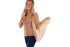 DOLCE ABBRACCIO by RiemTEX Schal Damen PRIMA DONNA Stola Tuch aus Wildseide Tücher in 31 Unifarben Halstücher Seidentuch Schals Damen Halstuch Seidenschal