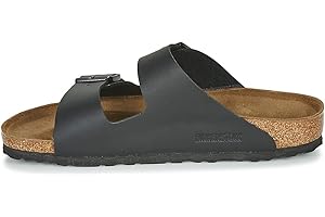 BIRKENSTOCK Herren Arizona Geöltes Leder Weit Pantoletten