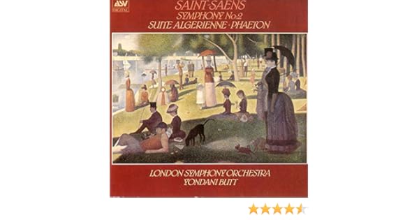 Saint Saens Symphony No 2 Suite Algerienne Phaeton Amazon Co Uk Music