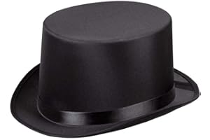 Boland - Hut Gala, Zylinder, Einfassband, elegant, Filz, 20er Jahre, Gatsby, Karneval, Halloween, Fasching, Mottoparty, Verkleidung, Theater