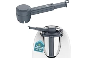 KULACO Desviador de vapor para Thermomix TM5 TM6 TM31, Desviador de vapor para proteger los armarios de la cocina, Accesorio de desviador de vapor sin BPA, apto para lavavajillas, con cepillo