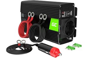 Green Cell® 300W/600W 12V till 230V Ren Sinusvåg Volt Spänningsomvandlare strömomvandlare effektomvandlare Pure Power Inverte