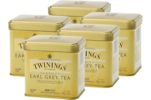 Zestaw 5 szt. Earl Grey - czarna herbata w puszce 100 g / czarna herbata / herbata sypka / Twinings