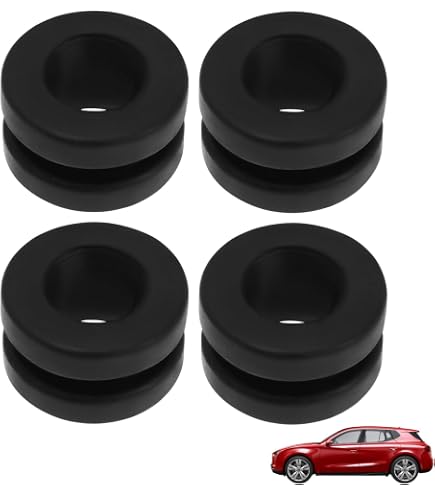 Lot De 4 Œillets En Caoutchouc Pour Boîtier Filtre à Air - 9814411880 1422A4 Compatible Citroën Peugeot