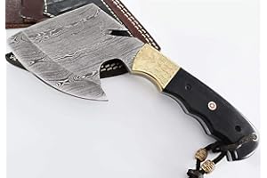 Dessi Handmade damascus Steel utility tool Garden Axe .2211